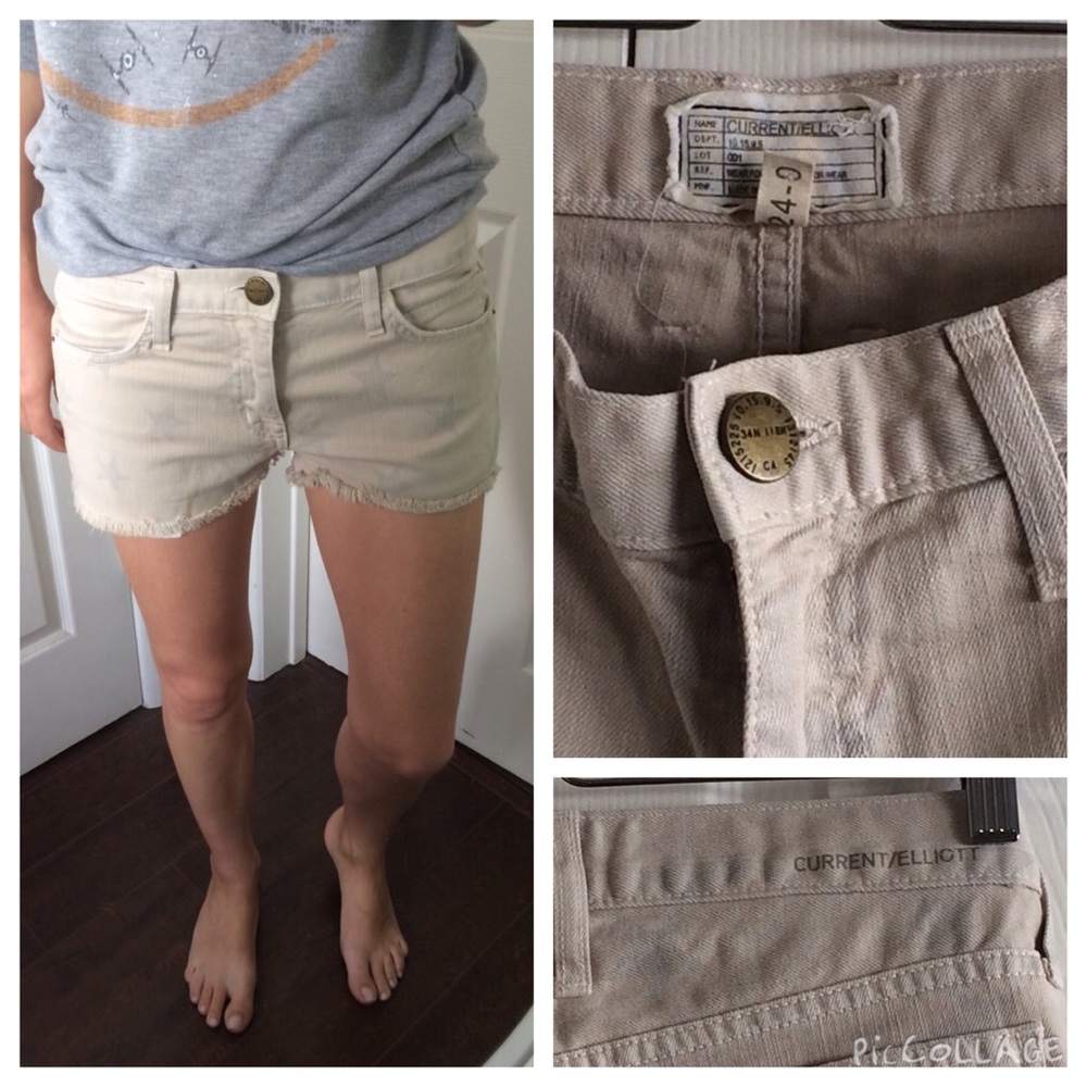 Current Elliott Star Shorts
